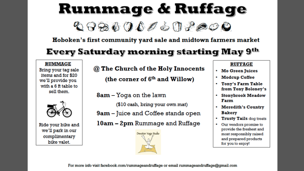 Rummage & Ruffage: Community Yard Sale/Farmers’ Market