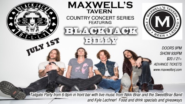 Redneck Rockers Blackjack Billy Roll Into Maxwell’s Wednesday Night