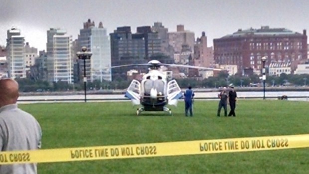 MedEvac Helicopter Commandeers Hoboken’s Pier A