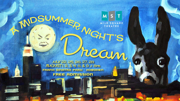Mile Square Theatre Presents “A Midsummer Night’s Dream” in Hoboken’s Sinatra Park