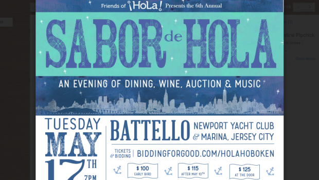 SABOR DE HOLA: Fundraiser for Hoboken’s Dual Language Charter School at Battello—TUESDAY, MAY 17