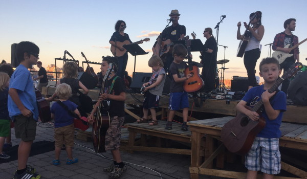 FOLLOW, LEAD OR JUST PLAY: Annual Gathering Of Guitar Tribes Convenes On Hoboken Waterfront — TUESDAY