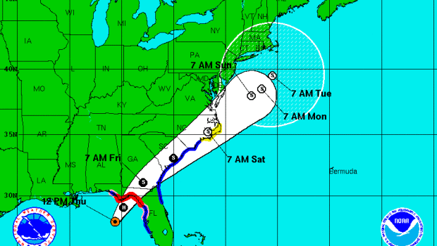 CAN’T MAKE HERMINE UP — Potential Hurricane Leaves Labor Day Weekend Forecast Up in the Air