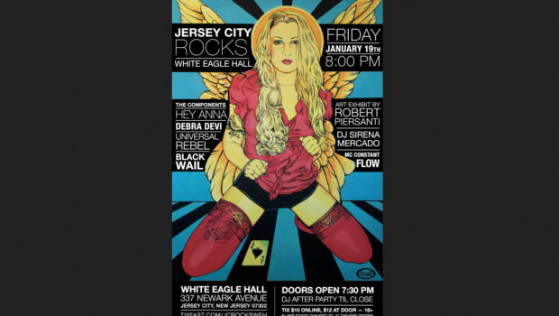 JERSEY CITY ROCKS: The City’s Music Scene Takes Centerstage at White Eagle Hall — FRIDAY, JAN. 19th