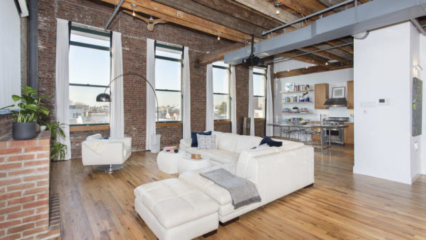 FEATURED PROPERTY: 126 Webster Avenue 4F, Jersey City Heights; Spectacular Penthouse Loft—$975,000