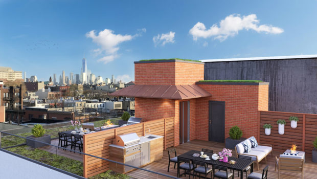 FEATURED PROPERTY: The Fig Tree Penthouse at 306 Park Avenue, Hoboken; State-of-the-Art, Custom-Built 3BR/2.5BA Condominium — $2,200,000