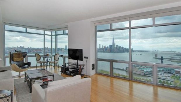 ON THE WATERFRONT: 225 River Street #2403; Breathtaking Hoboken Luxury 3BR/3BA Rental at the W Residences – $14,000/mo
