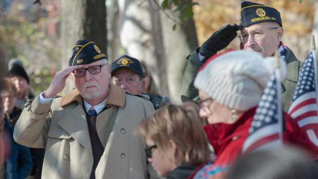 THE GUNS FELL SILENT: Hoboken Veterans Day Commemorates the Centennial of World War I — PHOTO GALLERY