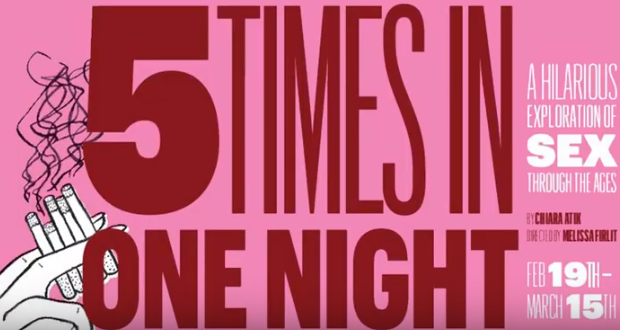 5 TIMES IN ONE NIGHT: Mile Square Theatre Explores Sex Through Ages In This Comedic Romp