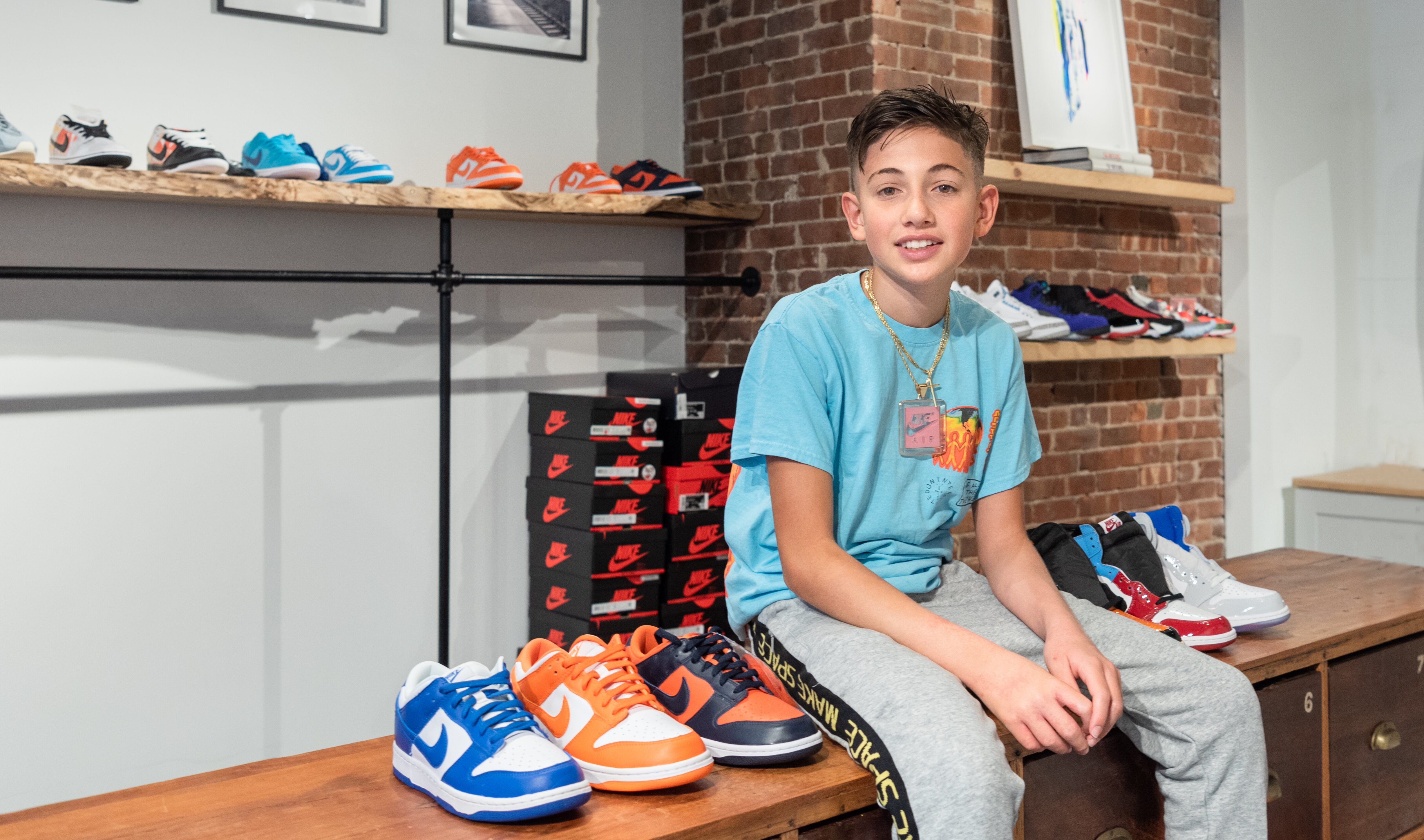 ELITE KICKZ: 8th Grader Opens Sneaker Shop to Raise Funds for Jubilee hmag